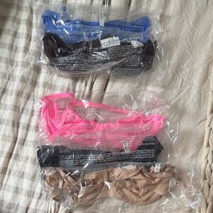 NWT Aerie Smoothez Balconette Bra Bundle 34B (5)